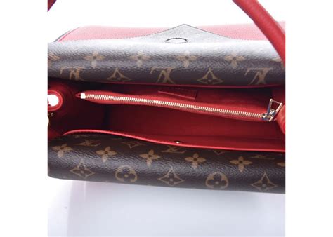 Louis Vuitton Flap Double V Monogram With Accessories Rubis